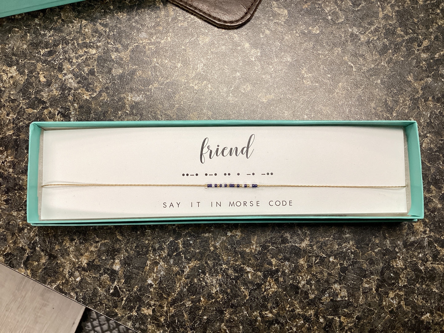 Friend Morse Code Necklace