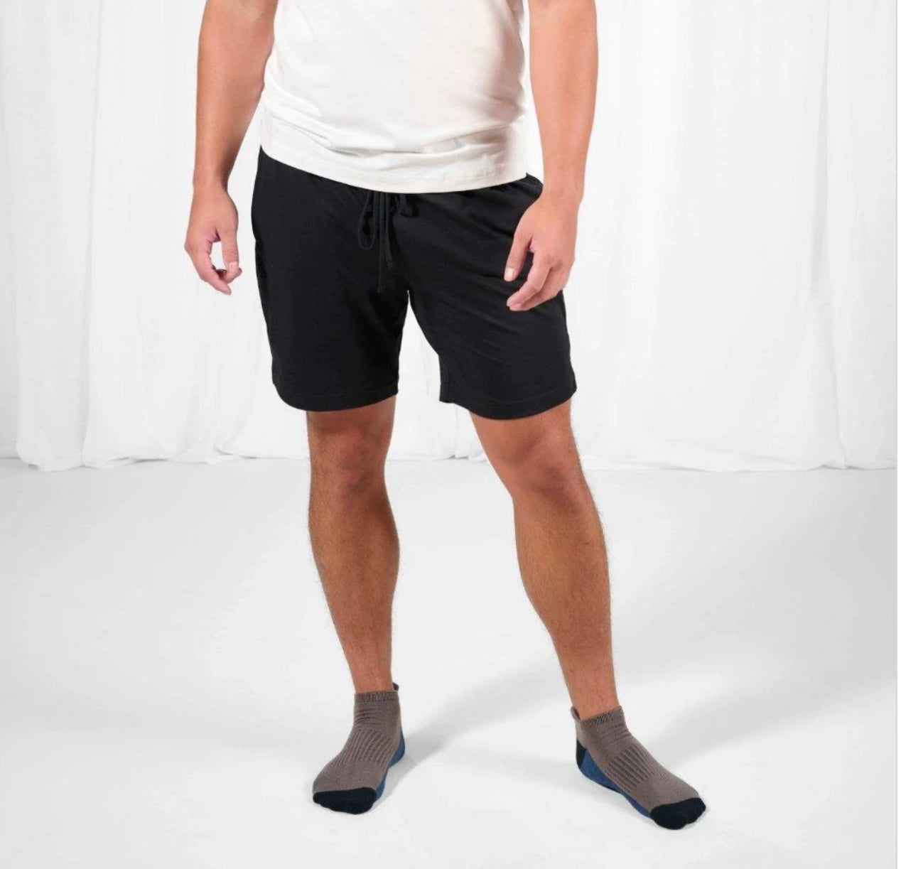 Men’s Hendrix PJ Shorts: Black Medium