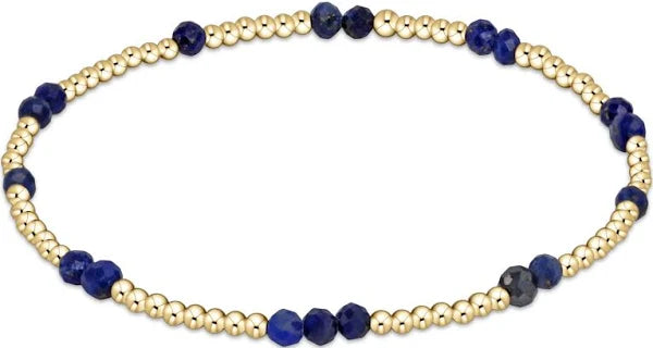 Lapis Hope Unwritten Bracelet