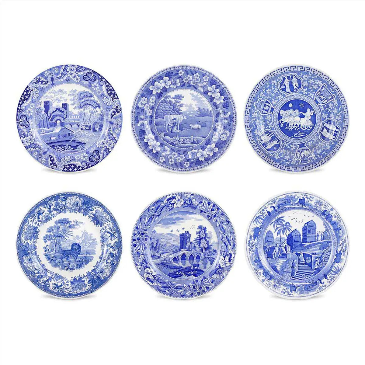 BLUE ROOM Traditions Set of 6 plates