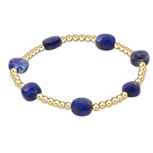 Admire gold lapis 3mm bracelet