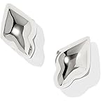 Adeline Metal Silver Stud Earrings