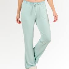 Aqua Long Pajama Pants - Small