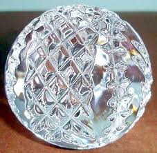 Baseball Crystal Paperweight