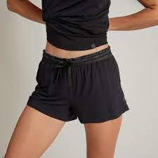 Black Pajama Shorts - Large