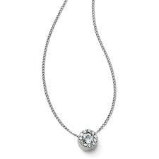 Illumina mini solitaire necklace