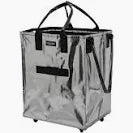 Hulken Large Rolling Bag - Silver