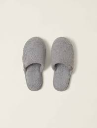 Cozy Chic Unisex Slippers - Dove Gray - Medium