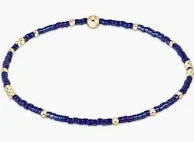 Hope Unwritten Bracelet Blue Metallic