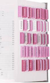 Bible Tabs Pink/Lavender