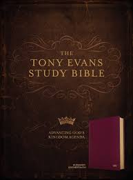 CSB Tony Evans Study Bible Burgundy Leathersoft