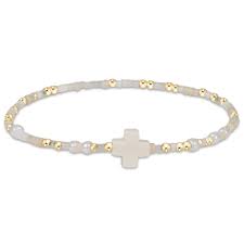 Hope Unwritten Signature Cross Call Me On My Shellphone Bracelet