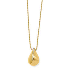 Nile gold pendant necklace