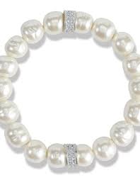 Meridian Pearl stretch bracelet