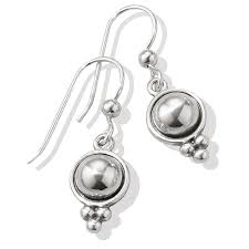 Pretty Tough stud french wire earrings
