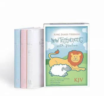 KJV New Testament with Psalms White LeatherSoft