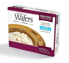 communion wafers 1000pcs round unleavened ready to serve