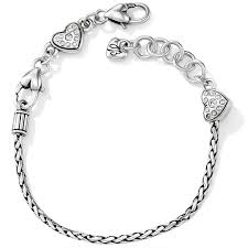ABC Heart Slide Bracelet