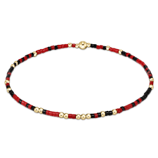 Hope Unwritten Gameday Bright Red-Onyx bracelet