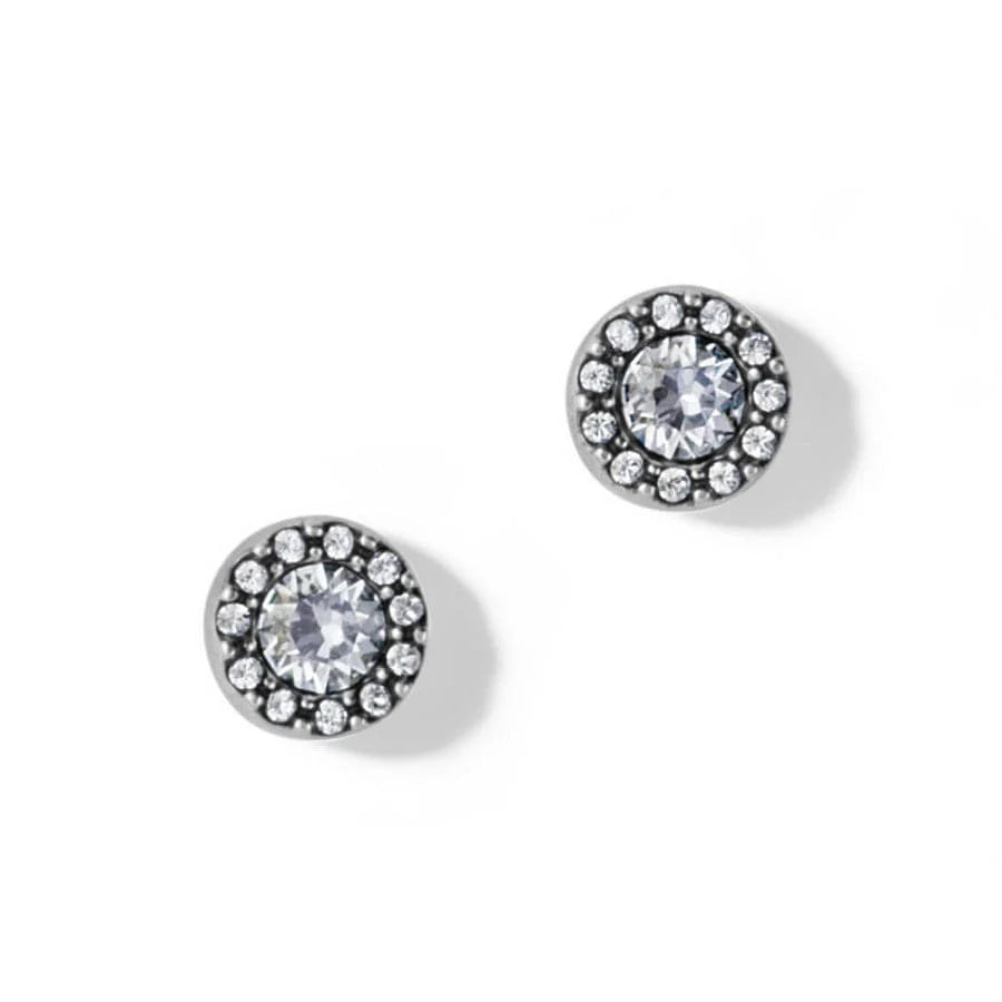 Illumina solitaire post earring