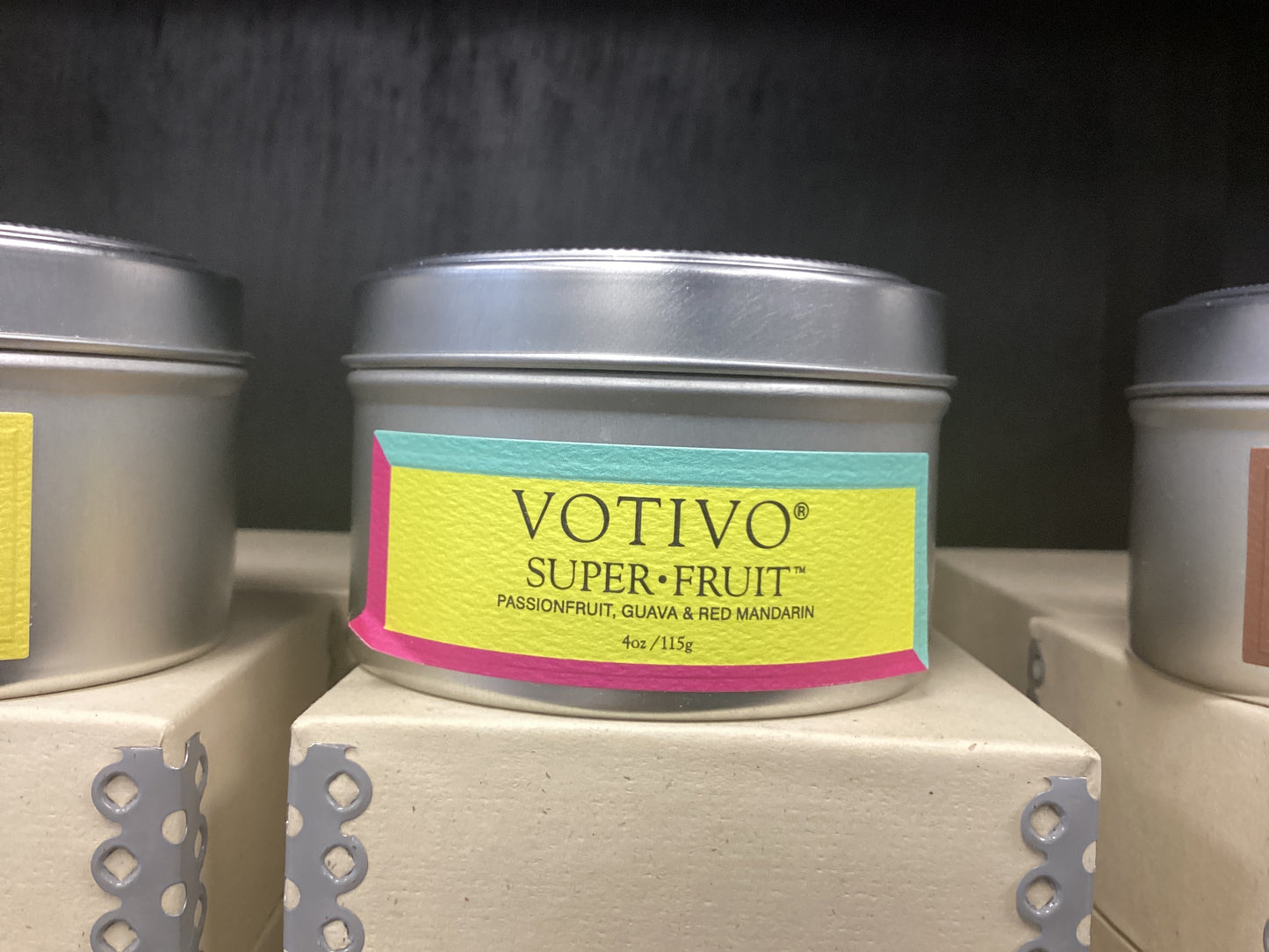 Super Fruit Travel Tin Candle