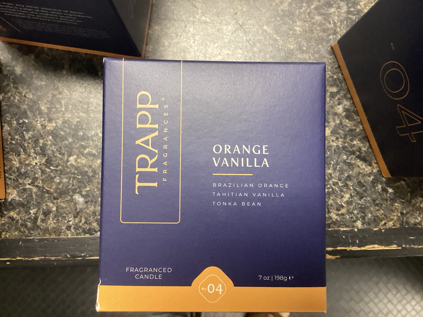 Orange vanilla 7oz candle