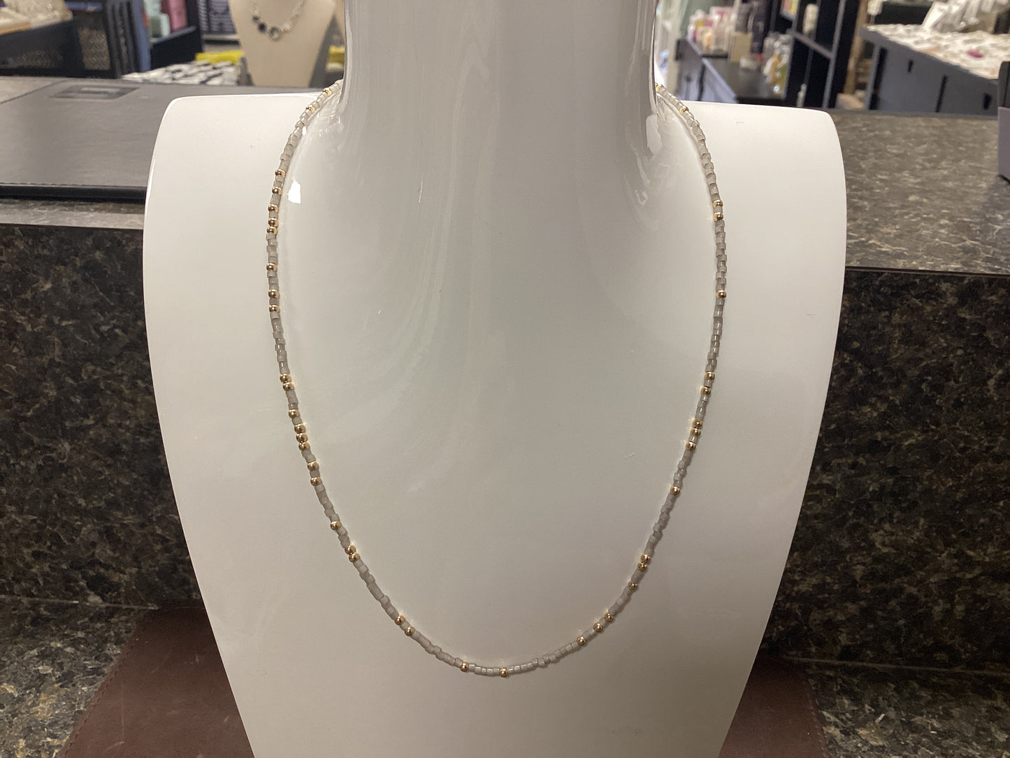 Hope Unwritten Sand choker 15" necklace