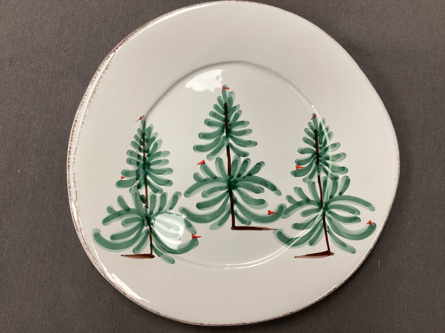 Lastra Holiday salad plate
