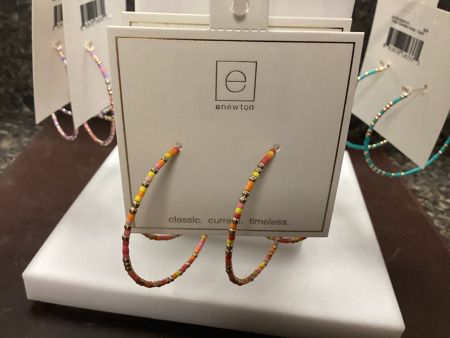 Hope Unwritten tropic hoop earrings