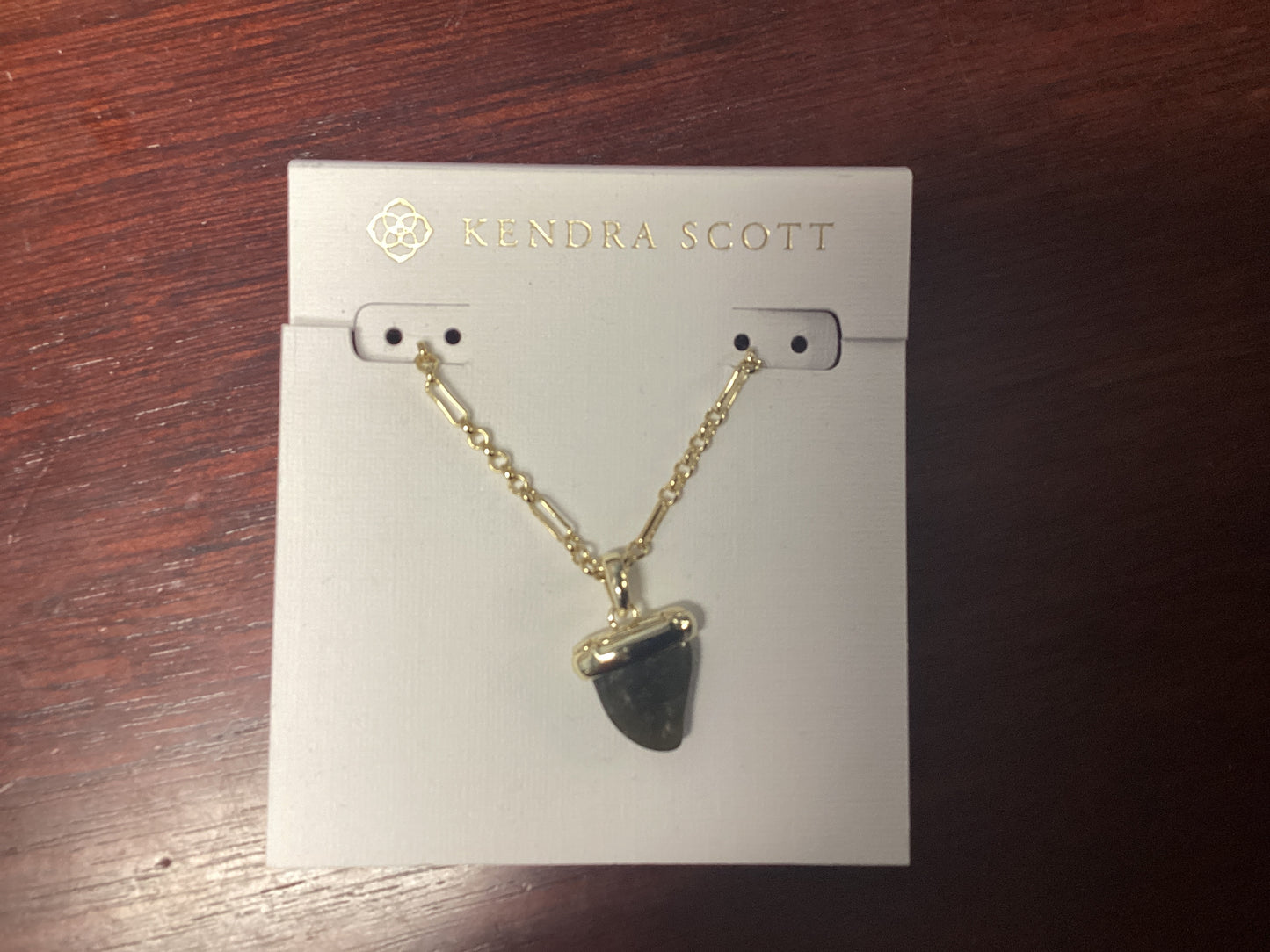 Oleana gold obsidian short necklace