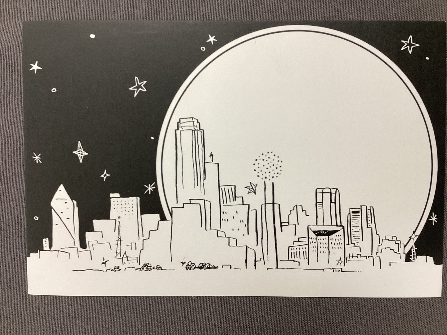 Dallas Skyline Invitations