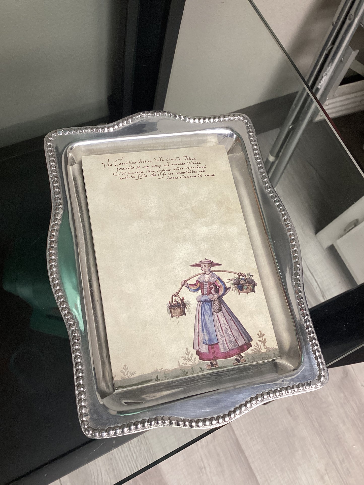 Veneziana post-it tray