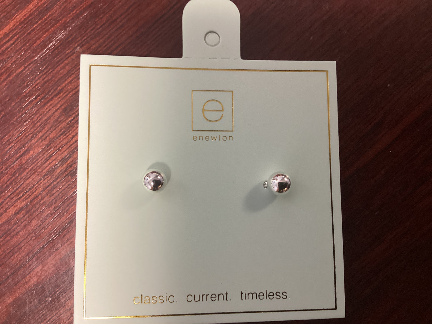 Classic 6mm ball stud sterling