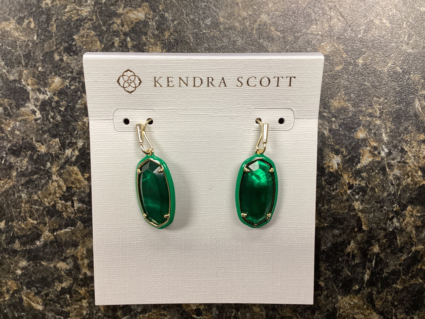 Dani enamel gold emerald