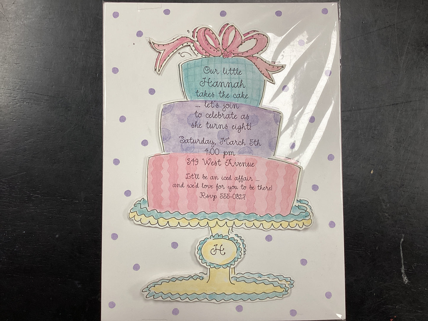 sweet presents invitations pack of 10