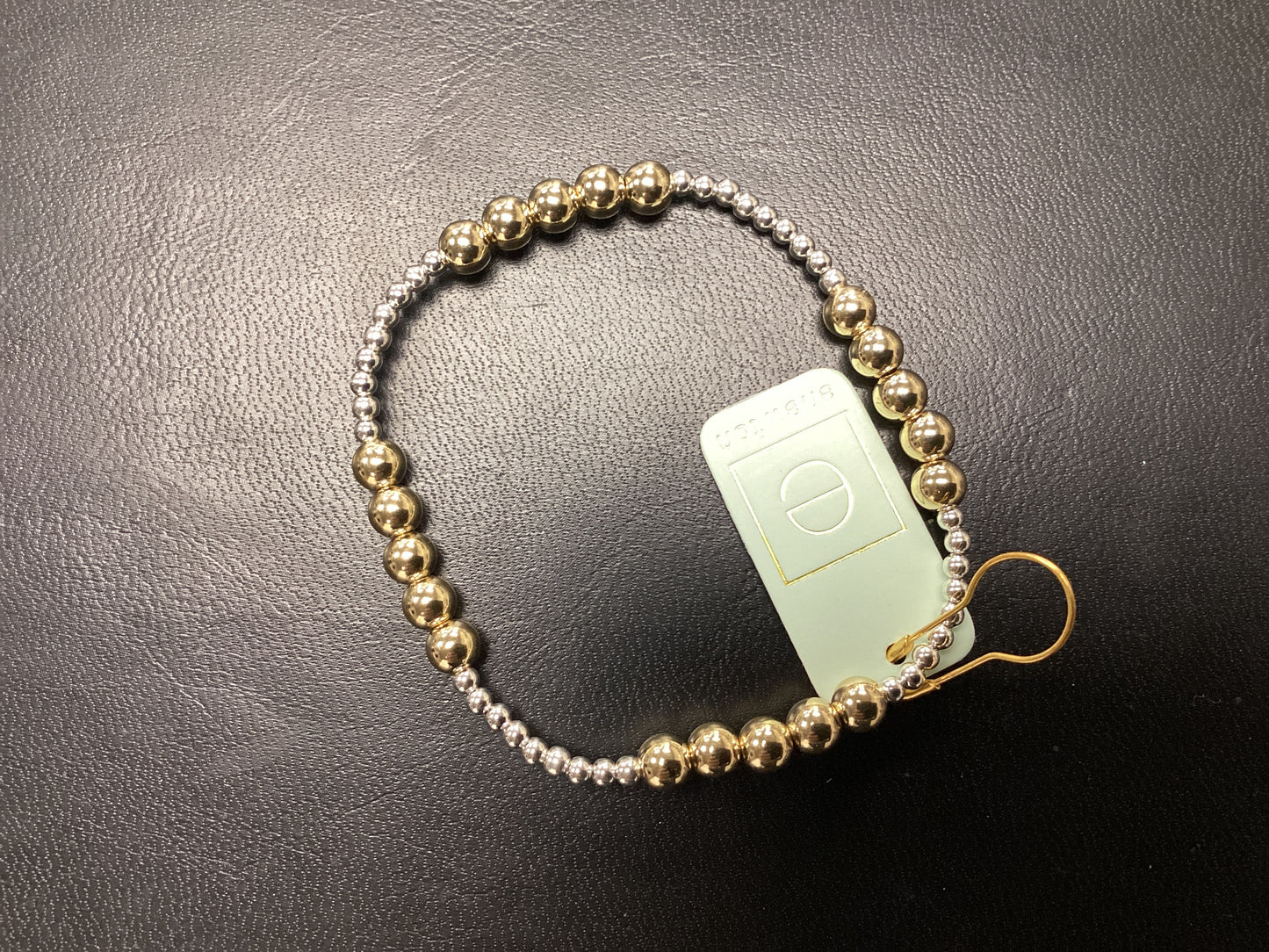 Classic Blissful gold 2.5mm mixed metal bracelet