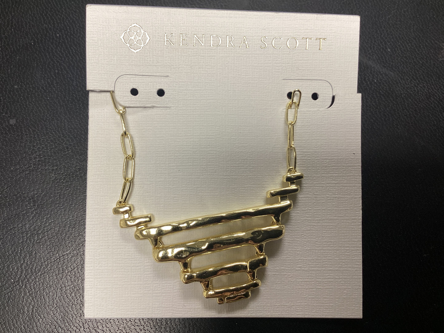 Rylan gold short necklace