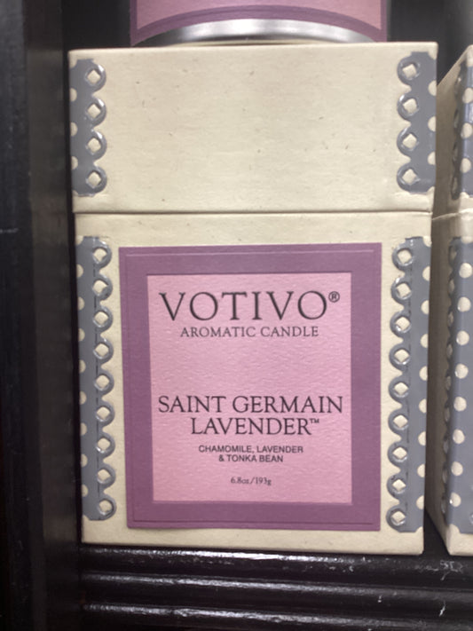 Saint German Lavender candle