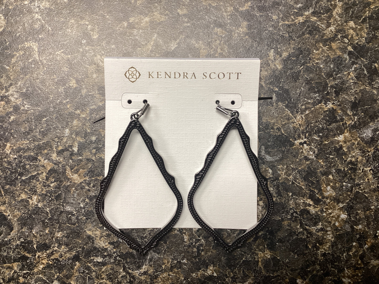 Sophee gunmetal earrings