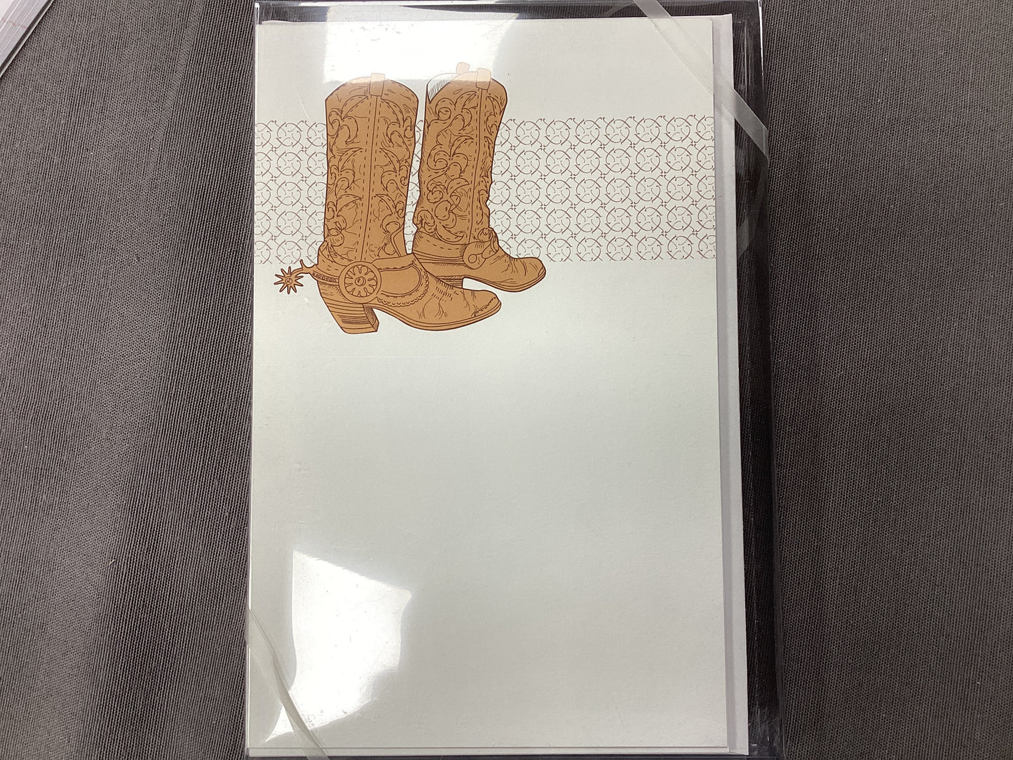 Dual Cowboy Boot invitations