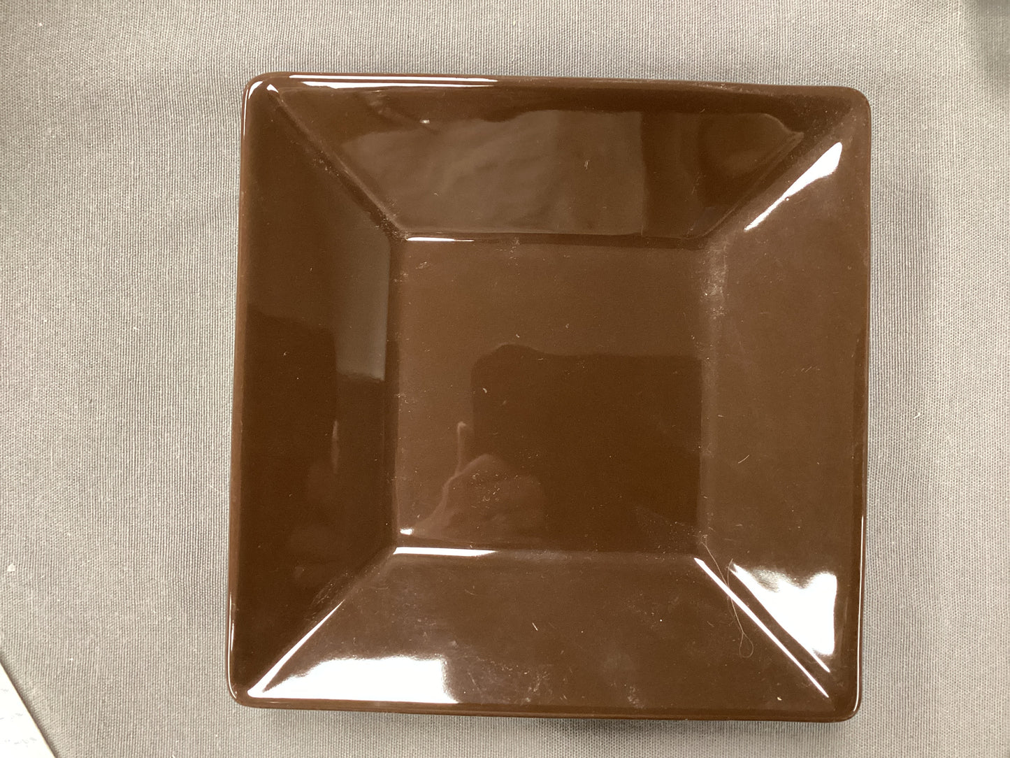 Waechtersbach Chocolate Square Salad Plate