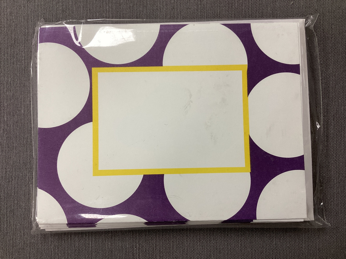 spots purple and gold