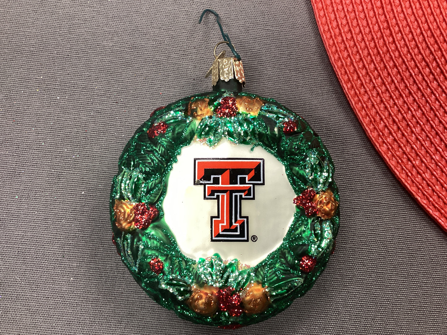 Texas Tech Wreath ornament