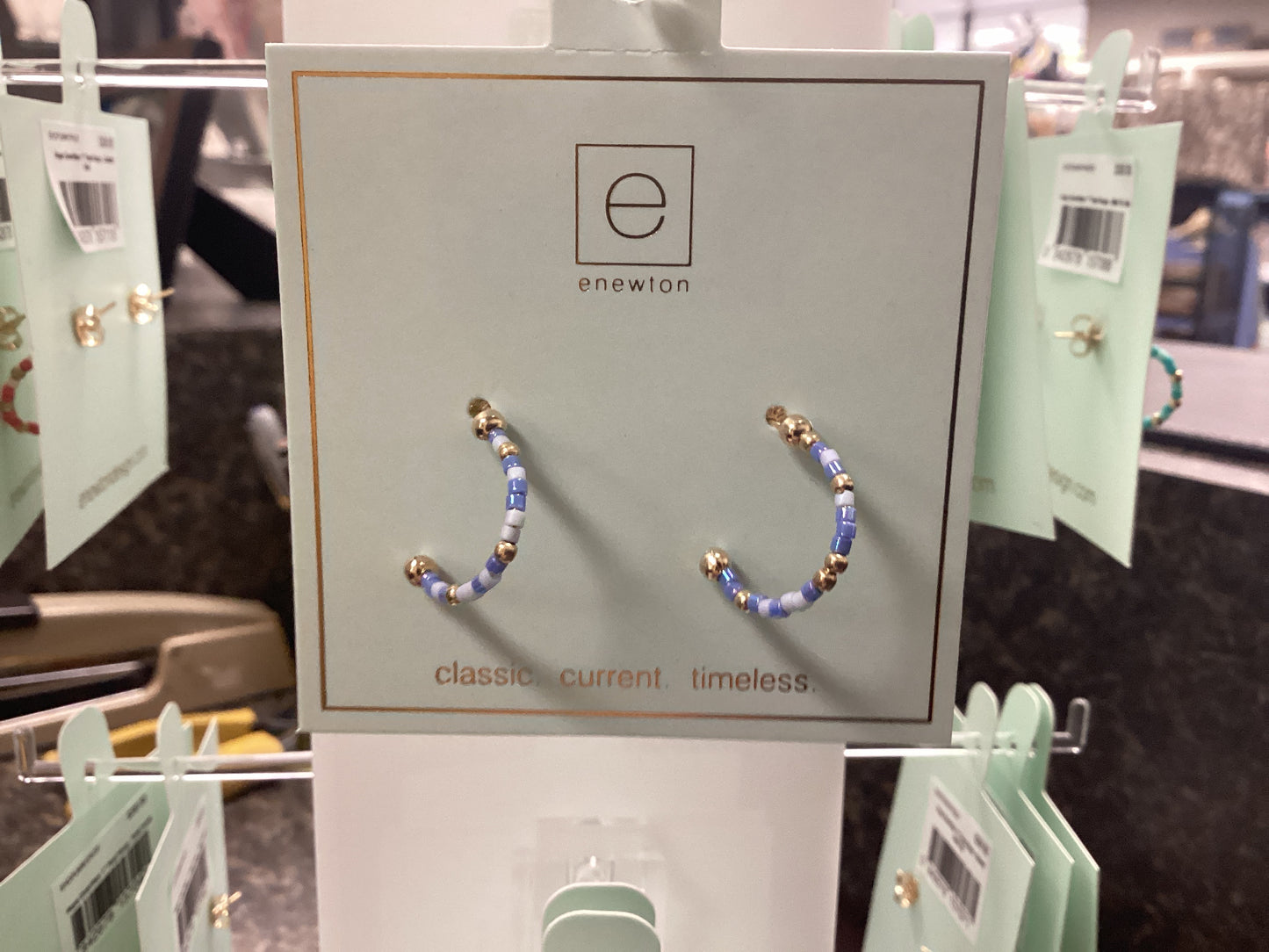 Oh Whale 1" huggie hoops