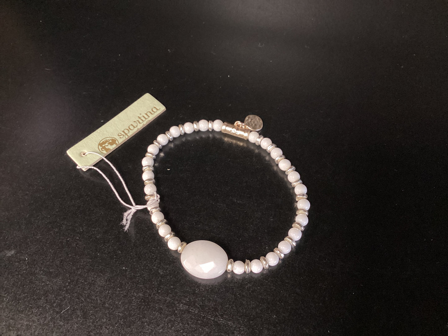 Stretch Bracelet 4mm white