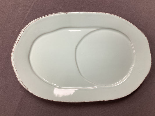 Lastra aqua oval insert tray