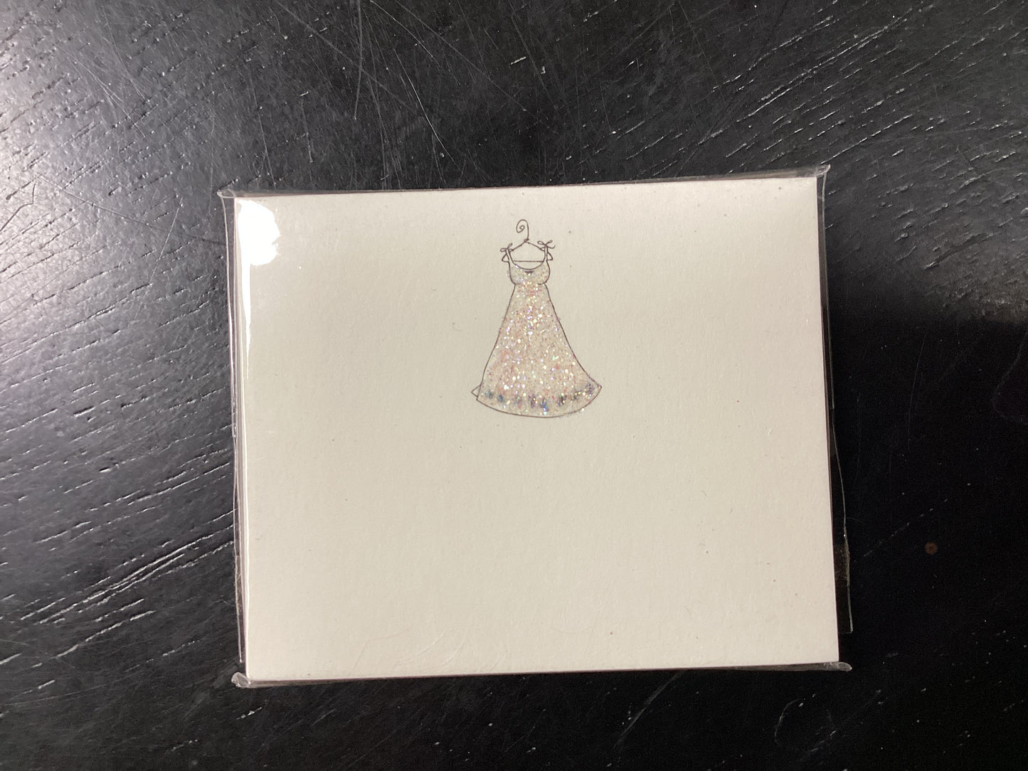 Dress place card/enclosure