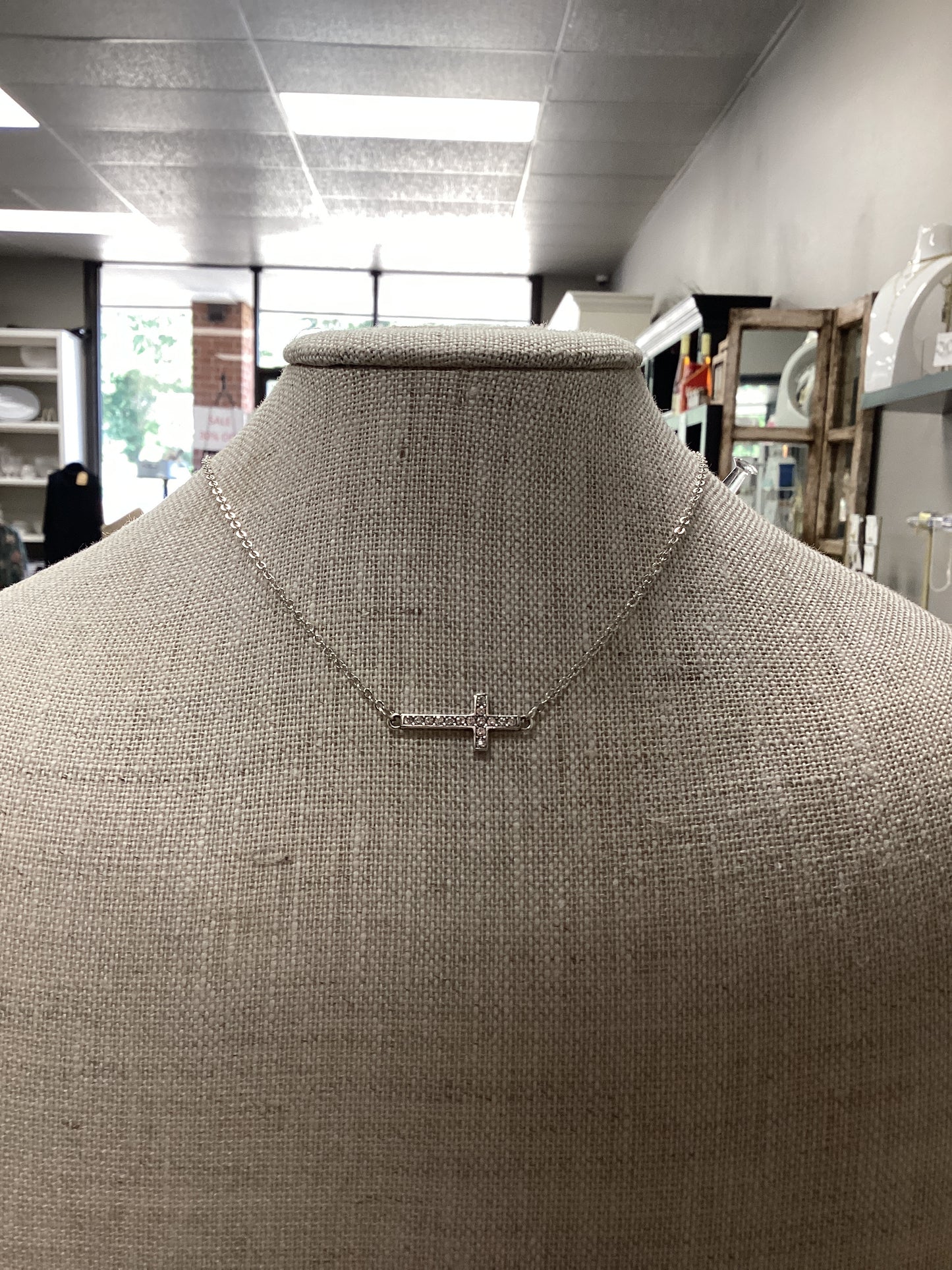 Starry Night Cross Necklace