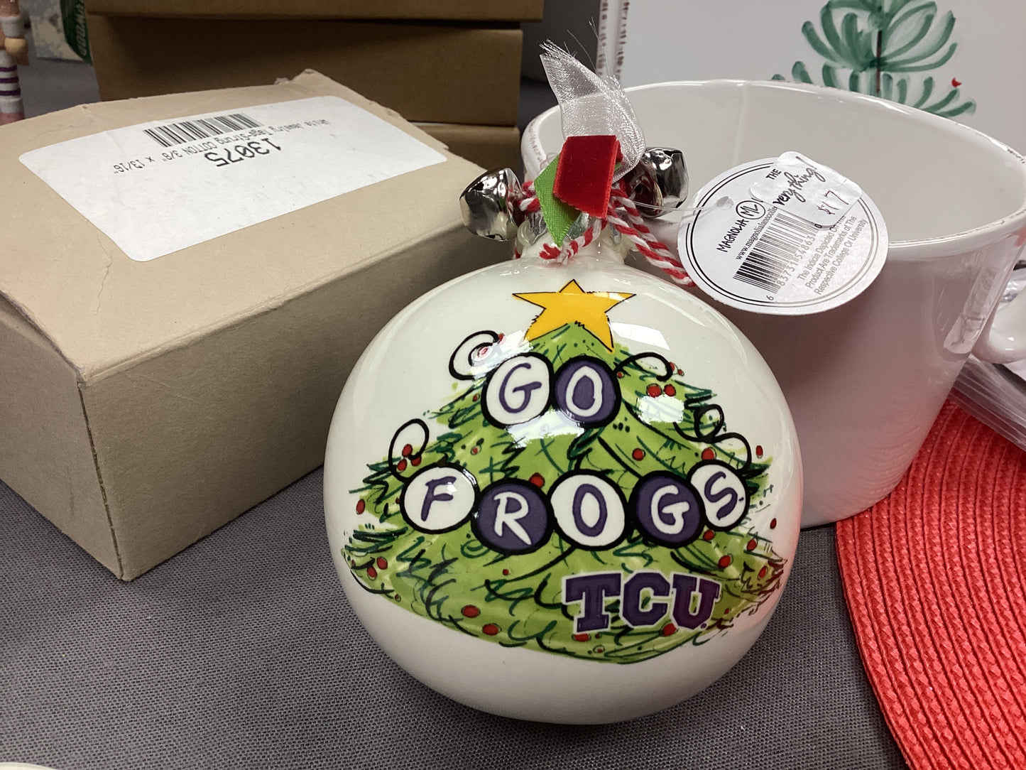 TCU tree ornament