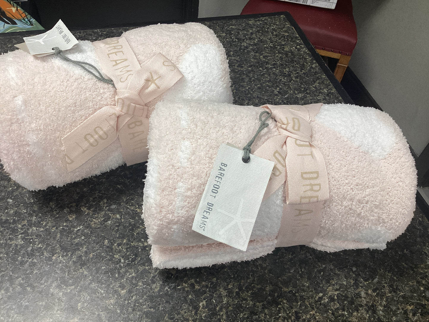 Cozy chic dream pink blanket